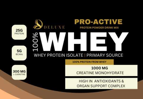 Deluxe Whey Pro-active